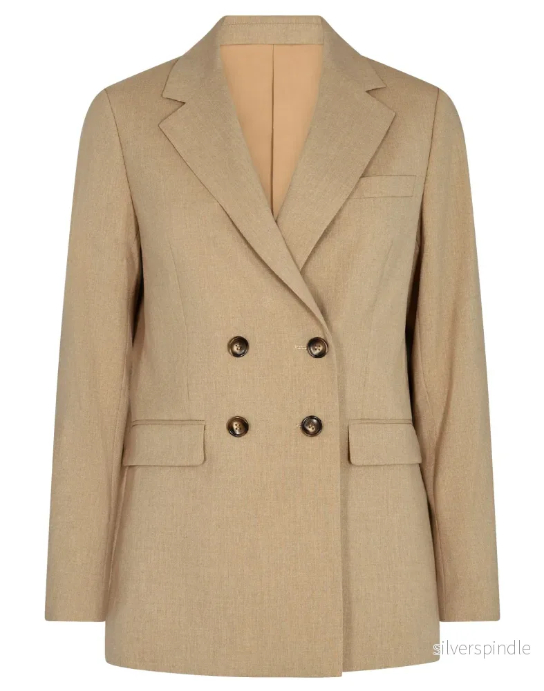 BS Agate Regular Fit Blazer - Brown