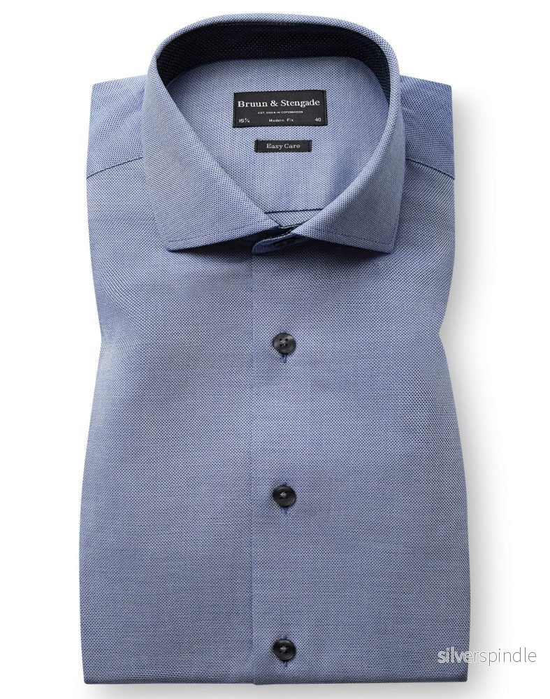 BS Yotam Modern Fit Skjorta – Blue BS Yotam Modern Fit Skjorta – Blue