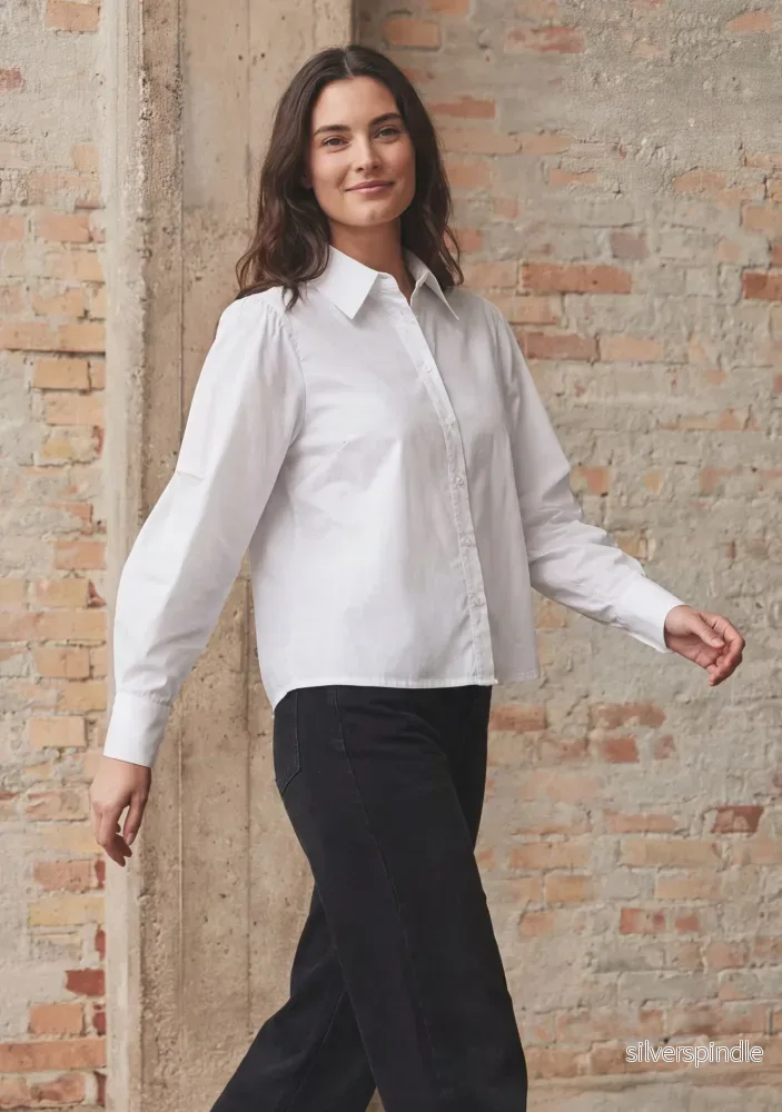 Sigga Sleeve Shirt – White Sigga Sleeve Shirt – White