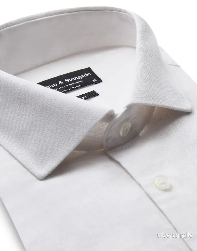 BS Antonelli Casual Modern Fit Skjorta - White - Bild 2