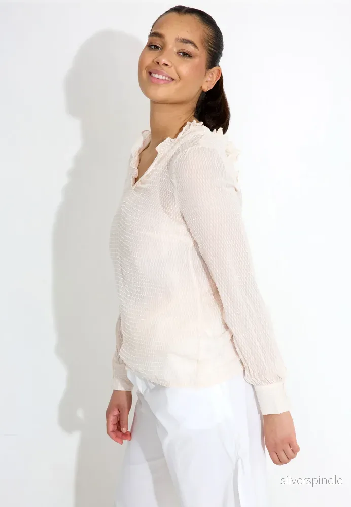 MEDUSA BLOUSE BUP - Ljusrosa - Bild 2