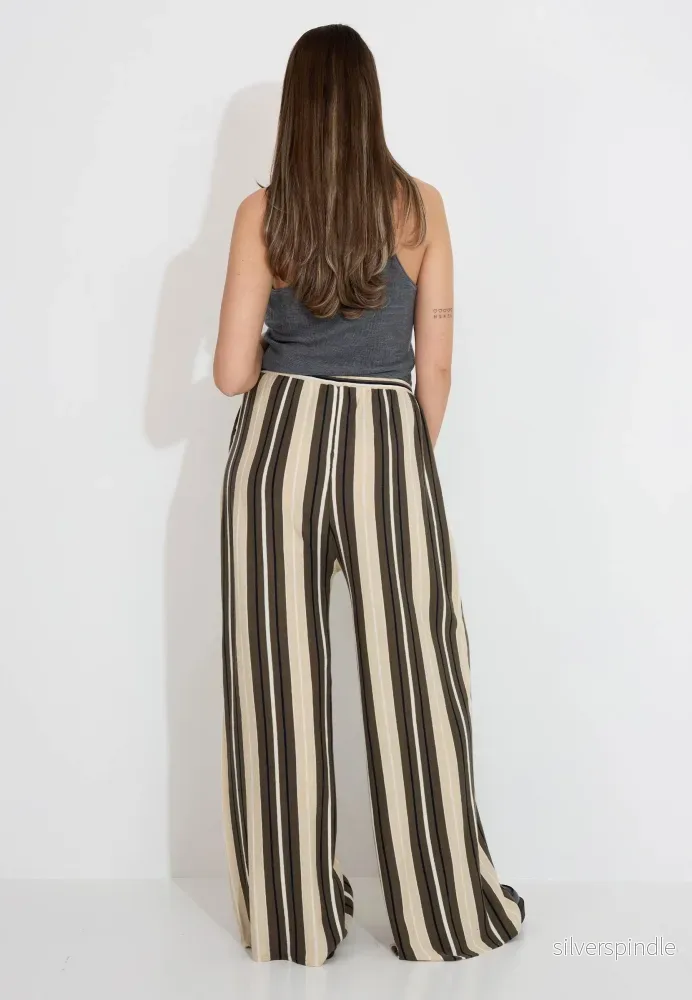 STRIPED TROUSERS - Flerfärgad - Bild 2