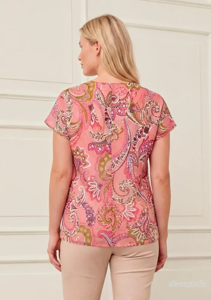 Lotta Top - Rose Paisley - Bild 2