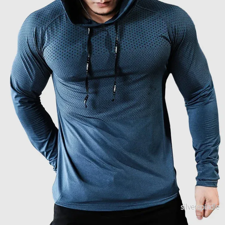 Liam | Slim Fit Träningshoodie med Snabbtorkande Design