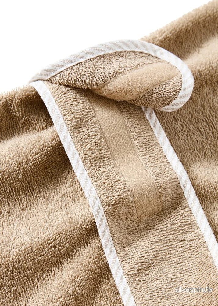 Lexington Dog Cotton-Mix Terry Robe Beige - Bild 3