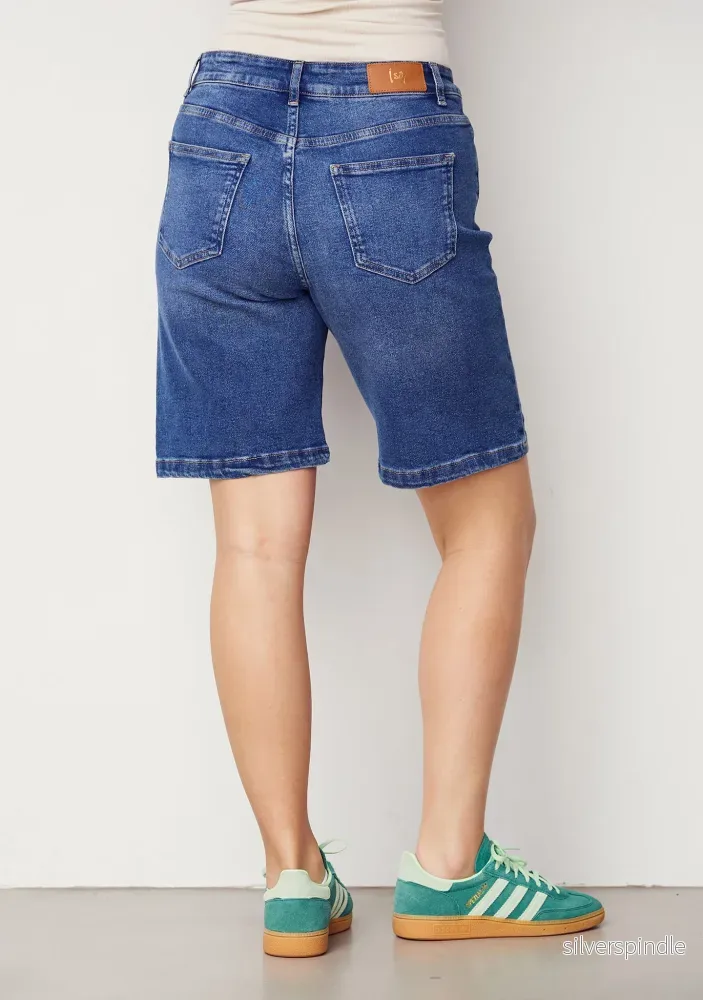 Torino Denim Shorts - Mid Old School - Bild 3