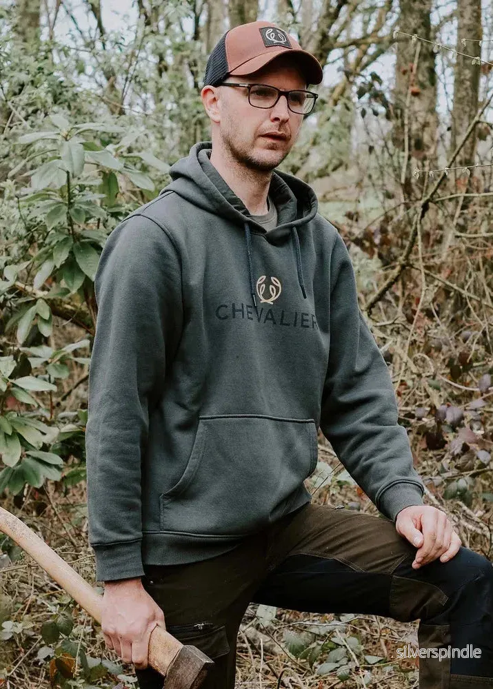 Chevalier Hill Hoodie Men Midnight Pine - Bild 3