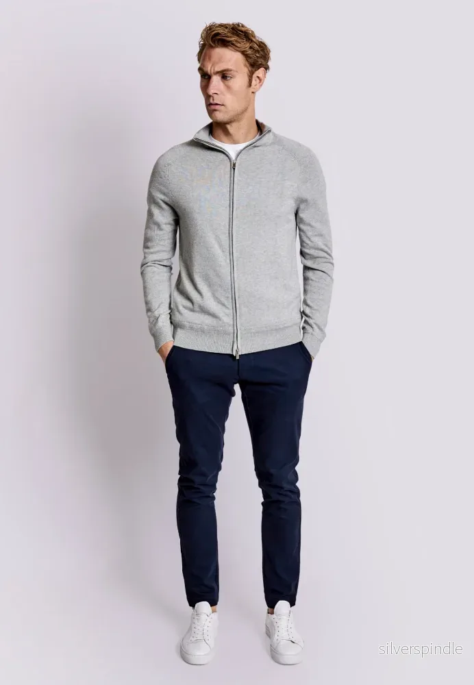 BS Ademir Regular Fit Sticka - Light Grey - Bild 3