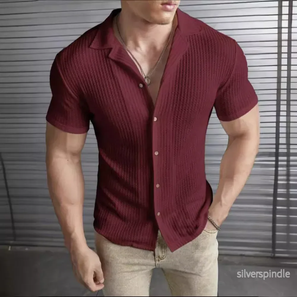 Ethan | Elegant Slim Fit Skjorta för Varmt Väder - Bild 2