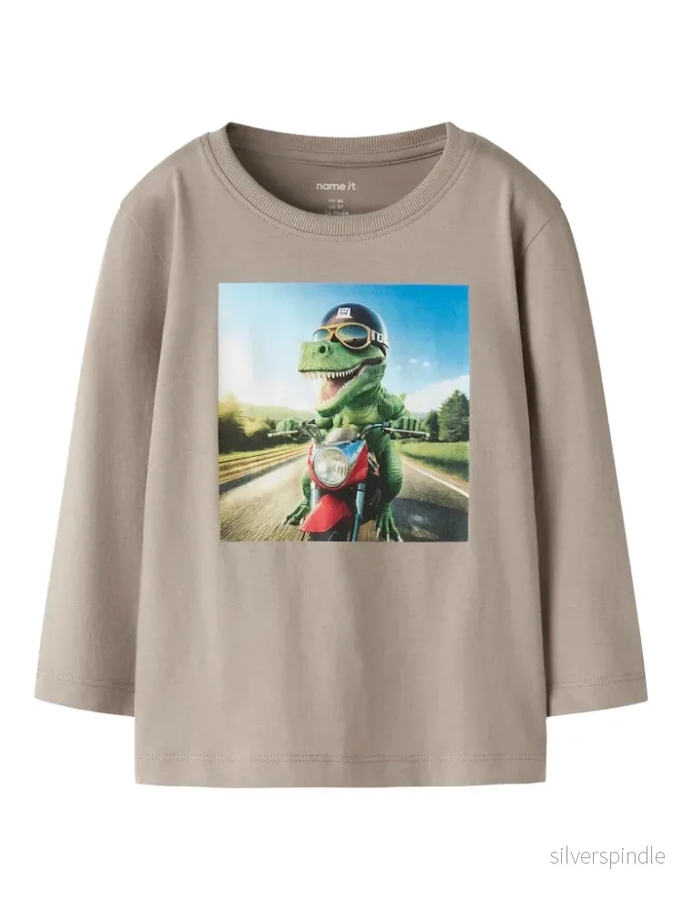 Dino T-shirt Långärmad Dino T-shirt Långärmad