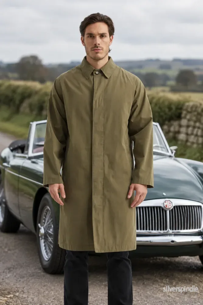 Military Car Coat – överrock i två klassiska färger Military Car Coat – överrock i två klassiska färger