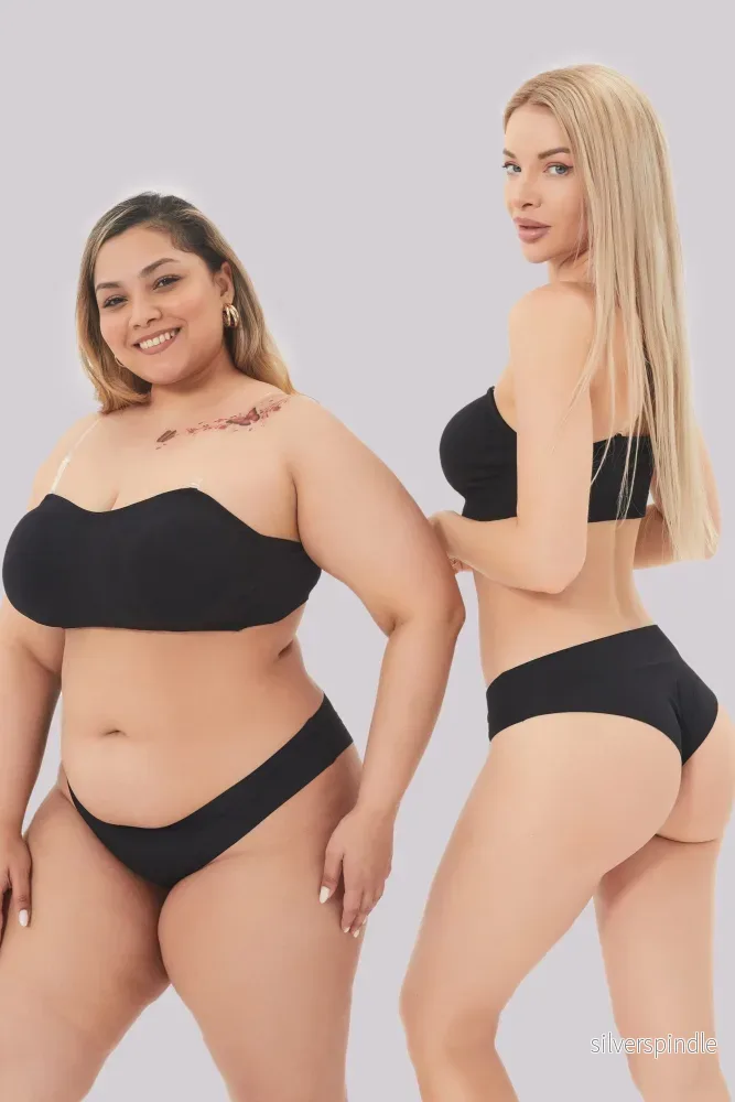 Oliver | Bekväm Axelbandslös Bandeau BH i Sömlös Design - Bild 3