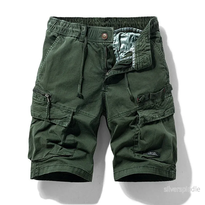 Ethan | Avslappnade Cargo Shorts med Justerbar Dragsko