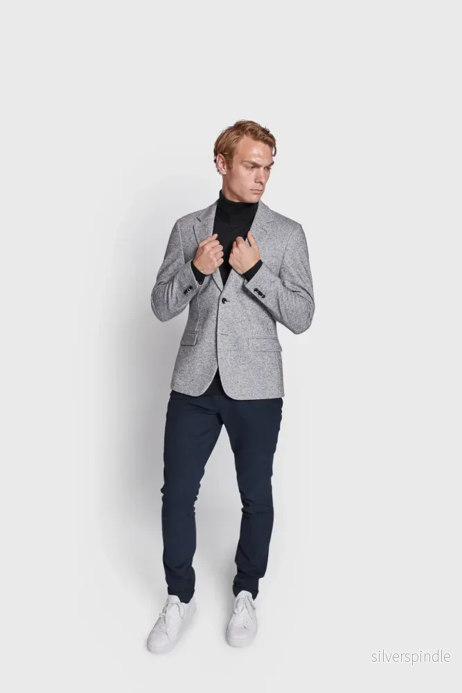 BS Bryant Slim Fit Kavaj - Grå - Bild 3