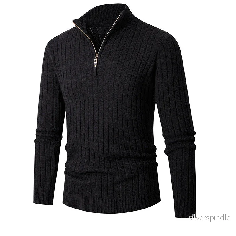 Ethan | Elegant Zip-Up Tröja med Skräddarsydd Passform - Bild 3