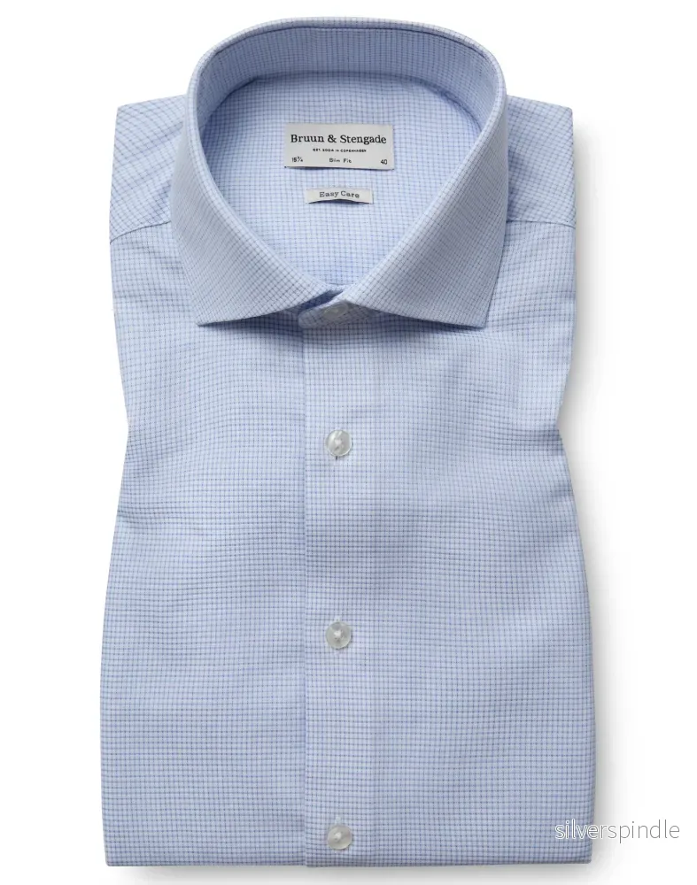 BS Troy Slim Fit Skjorta - White