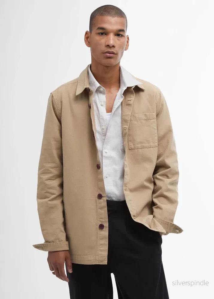 Barbour Washed Overshirt Herr