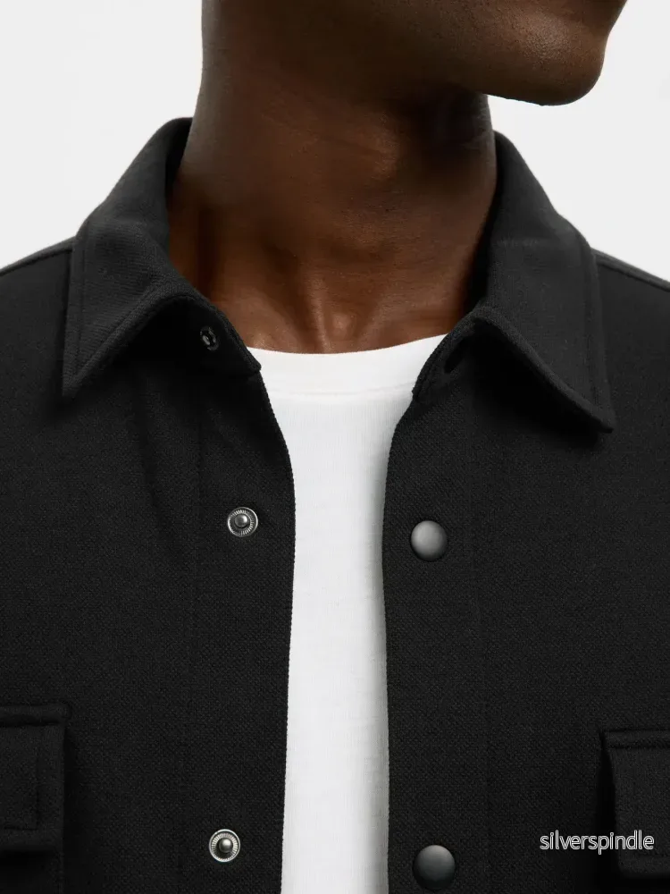 JACKIE OVERSHIRT BLACK - Bild 2