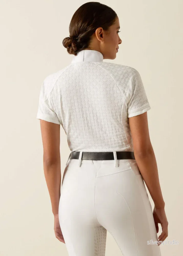 Ariat Showstopper X Show Shirt White - Bild 2