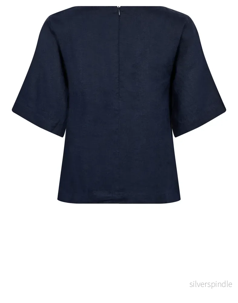 BS Lucianne Regular Fit Topp - Marinblå - Bild 2