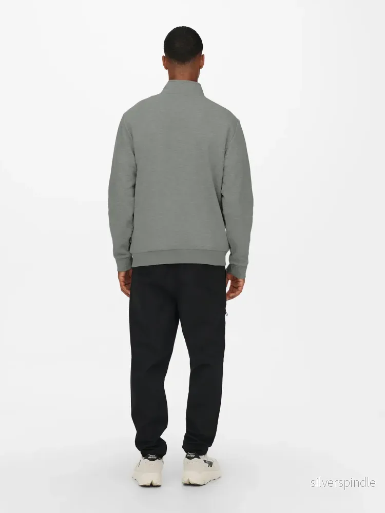 CERES HALFZIP CASTOR GRAY - Bild 2
