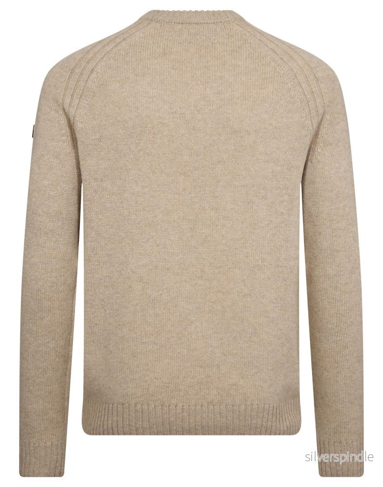 BS Baldor Regular Fit Stickat - Sand - Bild 2
