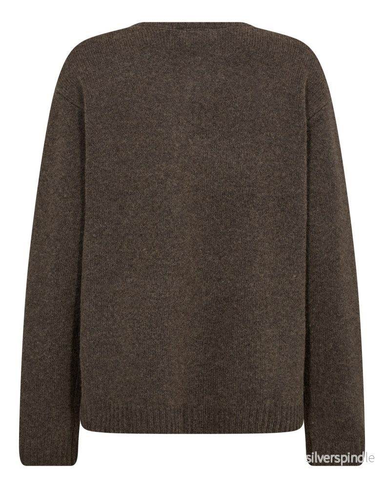 BS Isidora Regular Fit Stickat - Brown - Bild 2