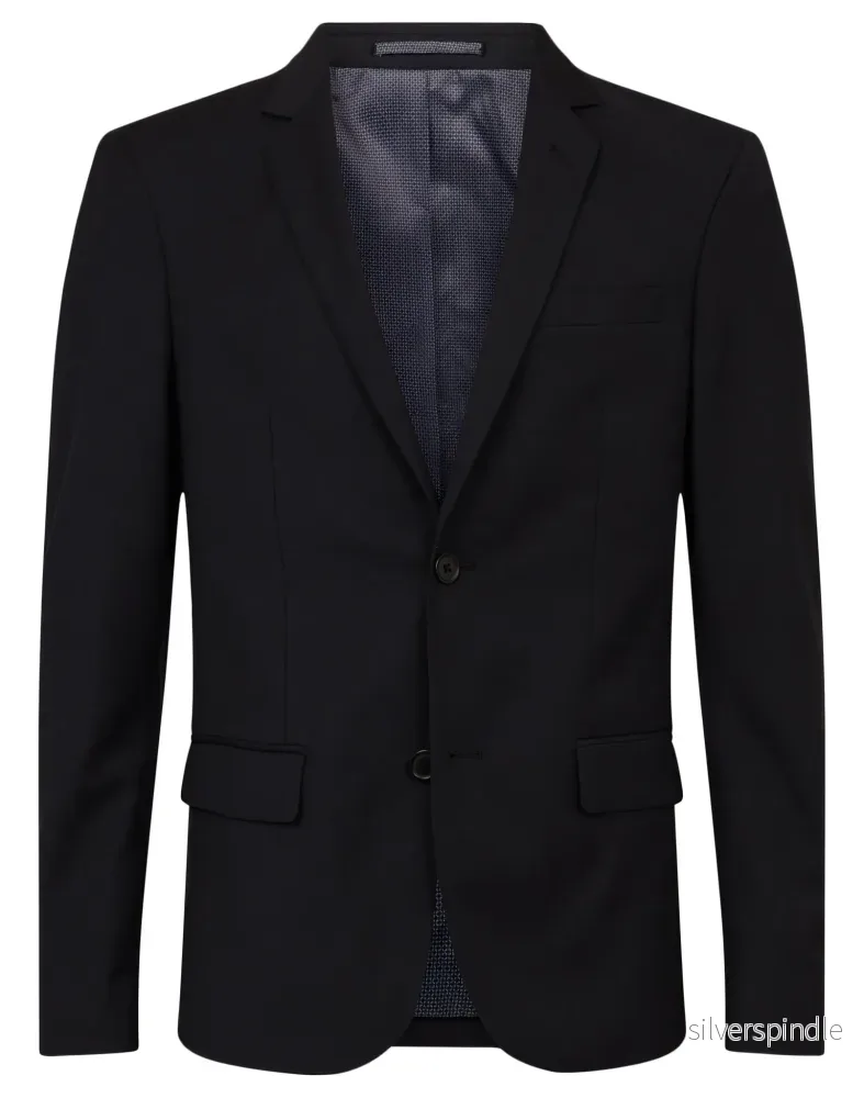 BS Hardmann Slim Fit Kavaj – Svart BS Hardmann Slim Fit Kavaj – Svart