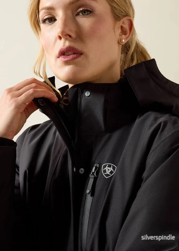 Ariat Long Rider Jacket H20 Black - Bild 3
