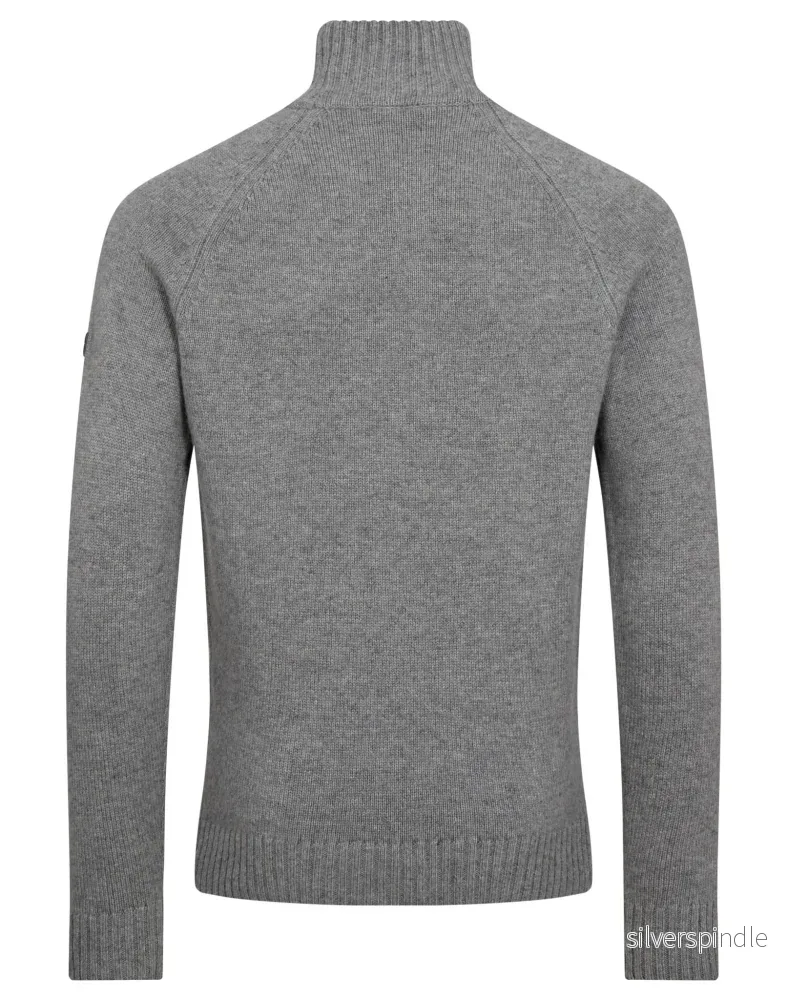 BS Barbeau Regular Fit Stickat - Grey - Bild 2