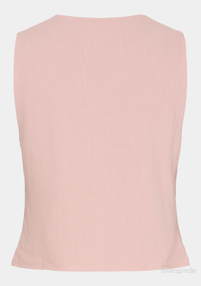 Pearl Waistcoat - Powder Rose - Bild 3