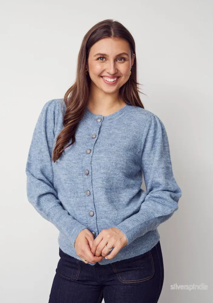 Anna Deco Cardigan - Ice Blue - Bild 2