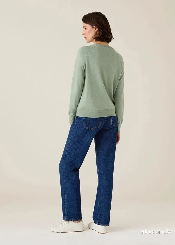 Lexington Cashmere Blend Regian Sweater Green - Bild 3