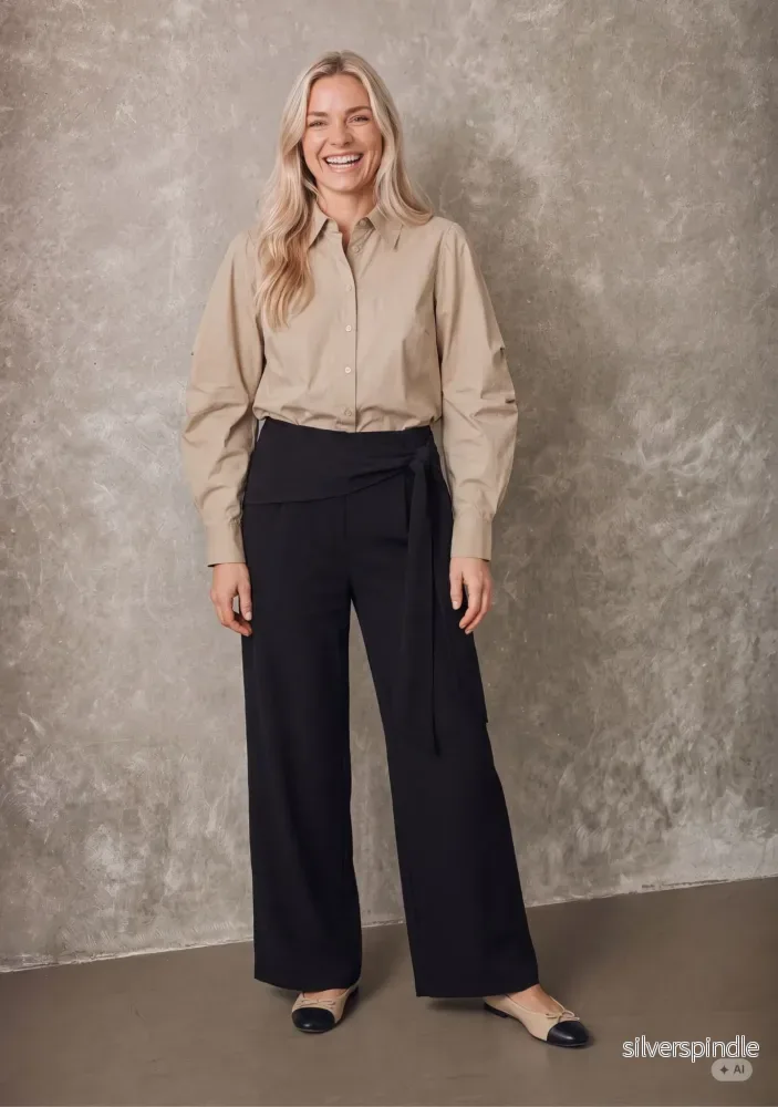 Ova Wide Pant – Black Ova Wide Pant – Black