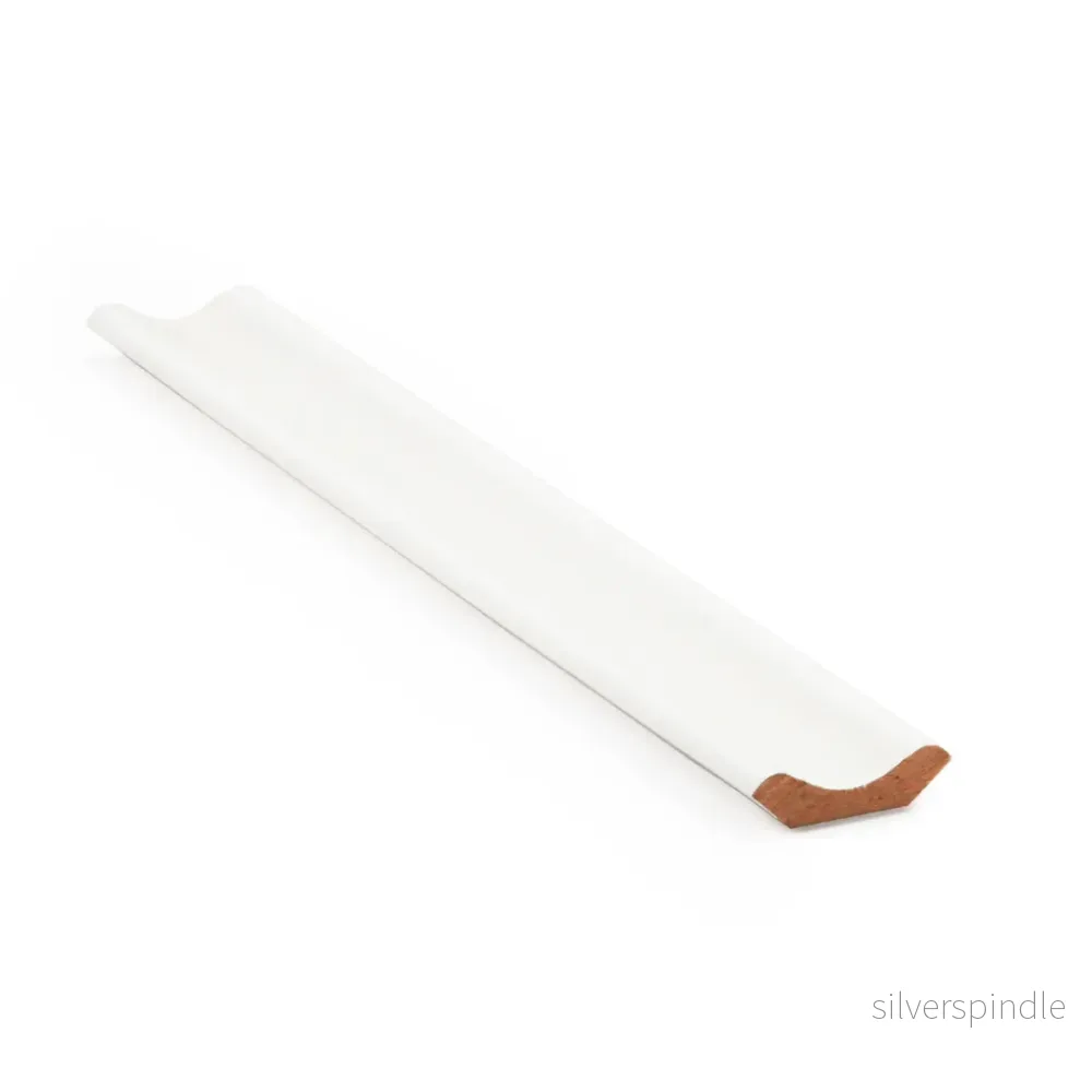 Taklist 12x40x3050, MDF, Vit