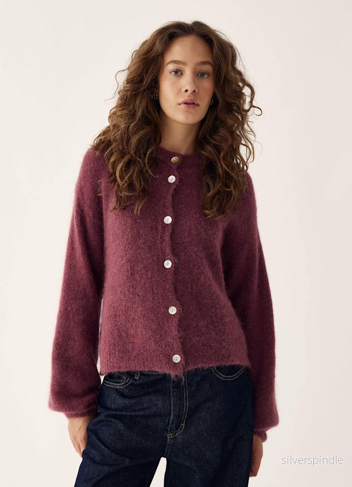 KAE CARDIGAN RUST KAE CARDIGAN RUST