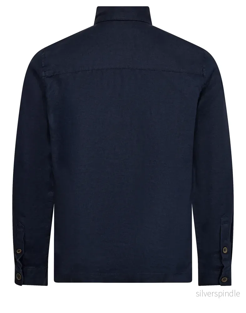 BS Davide Regular Fit OverSkjorta - Navy - Bild 2