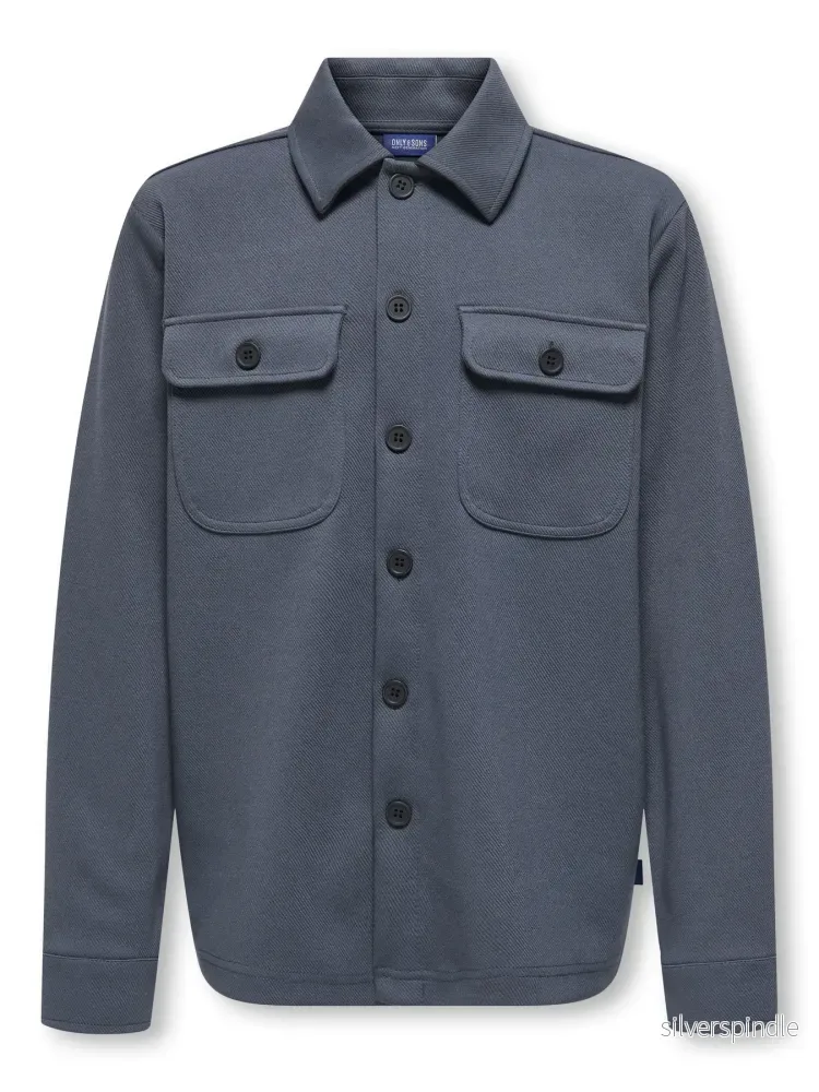 JR NEW KODYL OVERSHIRT OMBRE BLUE JR NEW KODYL OVERSHIRT OMBRE BLUE