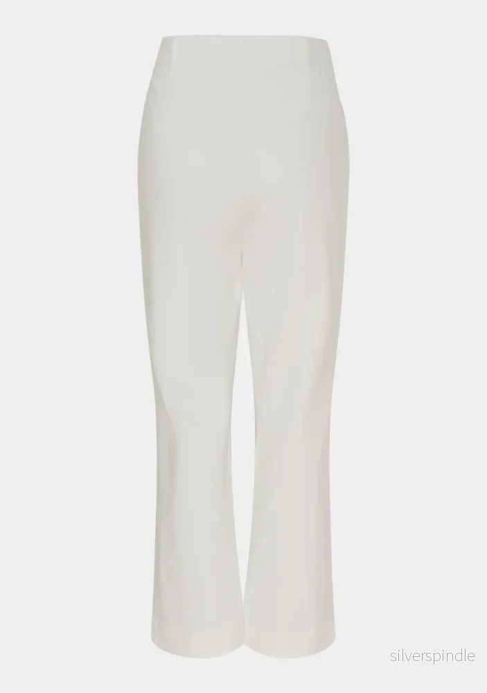 Dana Flare Pant - Broken White - Bild 3