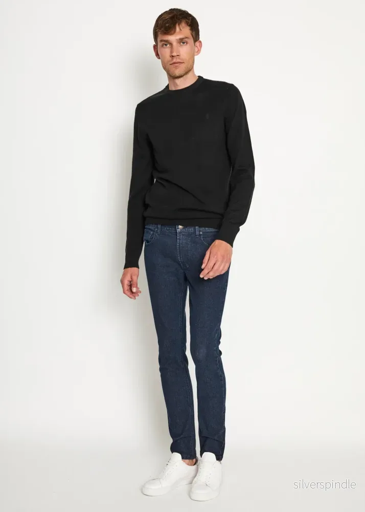 BS Eastwood Slim Fit Jeans - Dark Blue - Bild 3