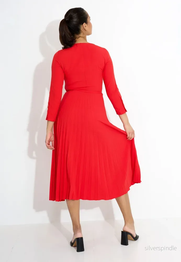 XIRIA ABITO DRESS - Röd - Bild 3