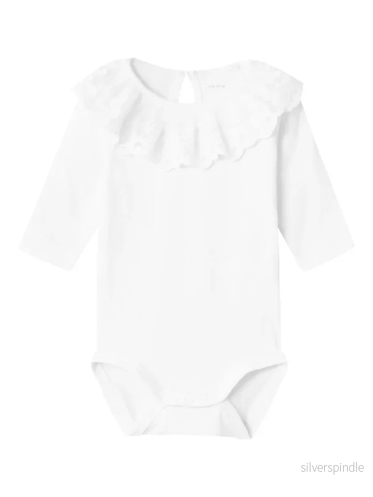 Baby Body med Spetskrage Baby Body med Spetskrage