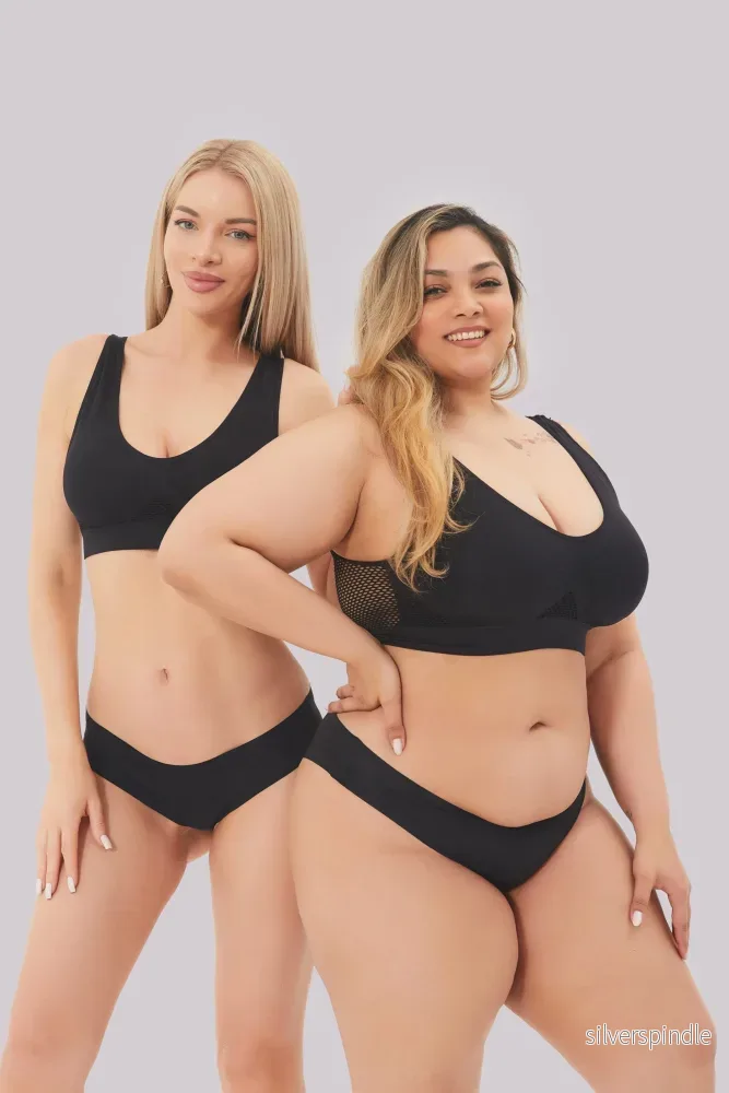 Olivia | Andningsbar Push-Up Sport-BH med Justerbara Remmar - Bild 3