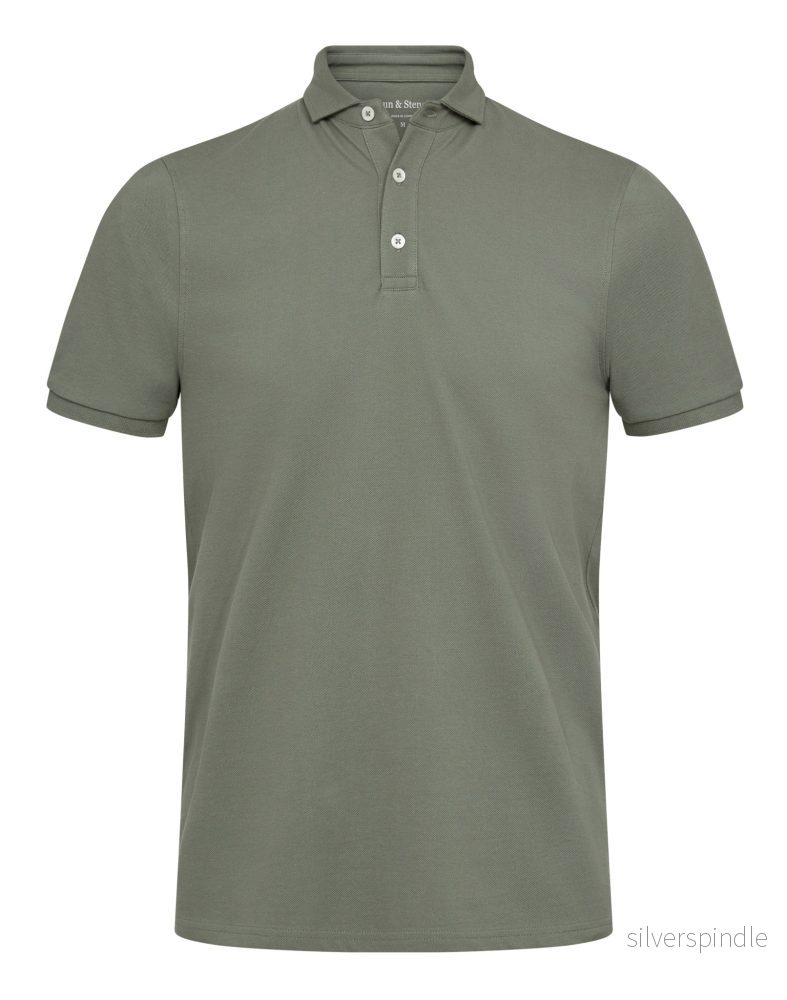 BS Monir Regular Fit Pikétröja - Grön