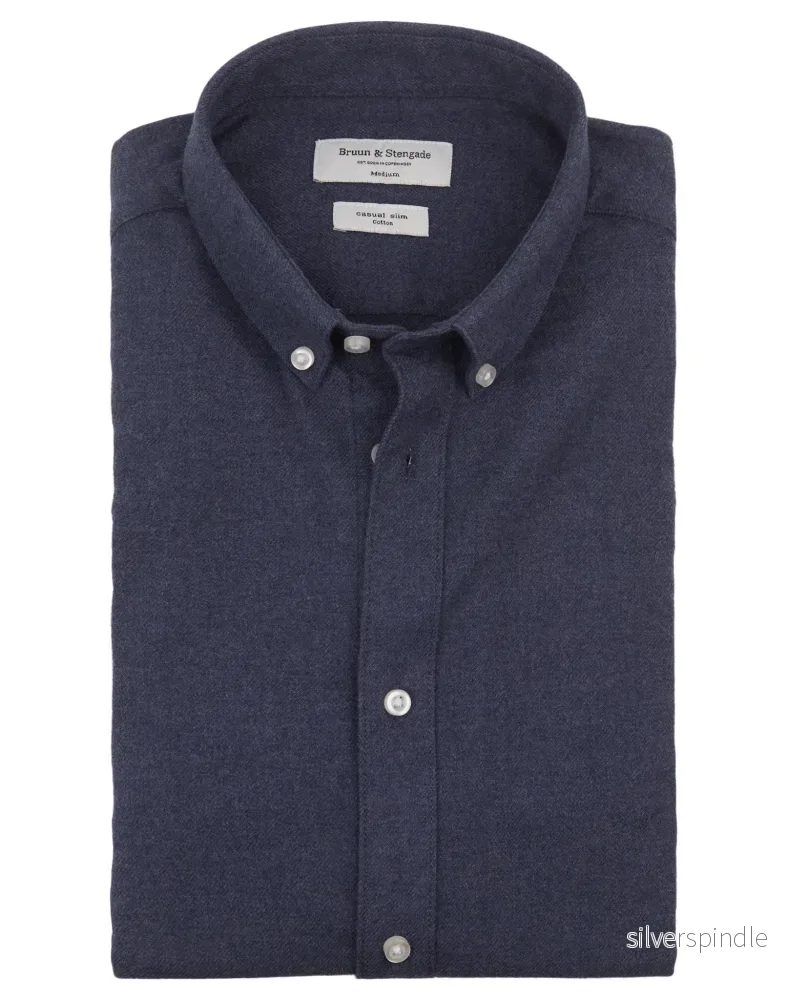 BS Osaka Slim Fit Skjorta – Blå BS Osaka Slim Fit Skjorta – Blå