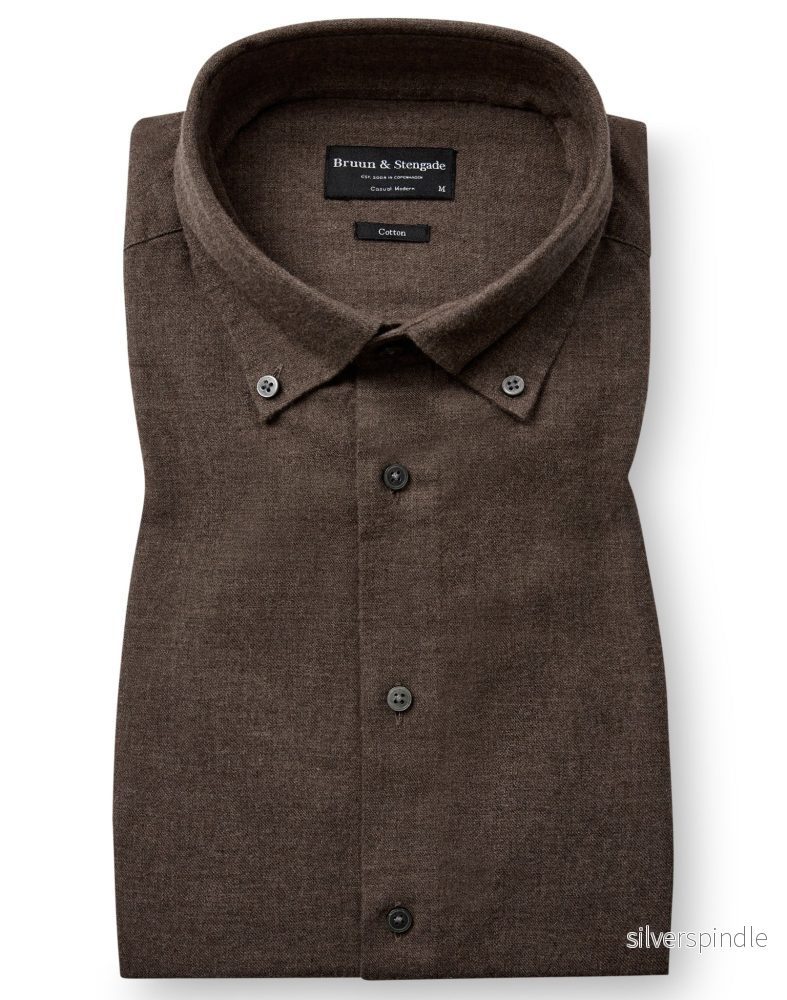 BS Muriel Casual Modern Fit Skjorta - Brown