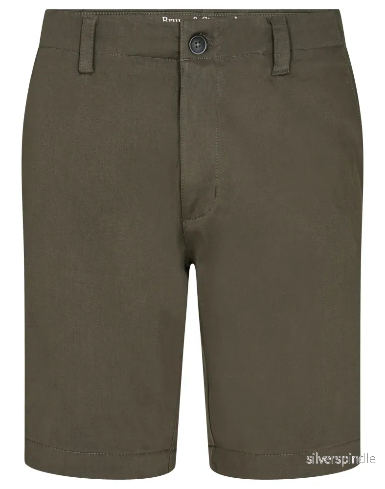 BS Massimo Regular Fit Shorts - Army