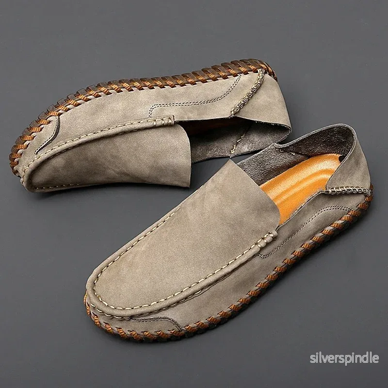 Ethan | Handbearbetade Halkfria Herrloafers Ethan | Handbearbetade Halkfria Herrloafers