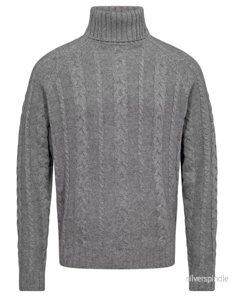 BS Kano Regular Fit Stickat - Grey