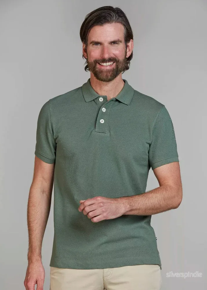 Hansen & Jacob Rough Style Polo Green Hansen & Jacob Rough Style Polo Green
